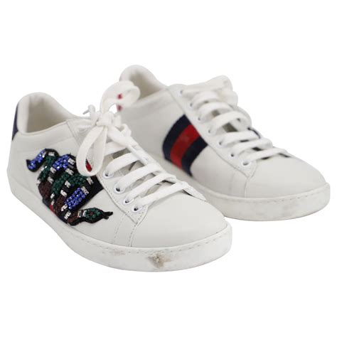 scarpe di gucci serpente|Gucci Sneakers Ace .